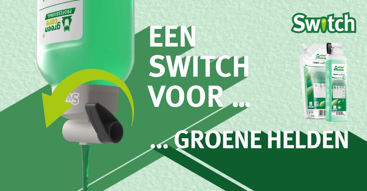 Efficiënt en duurzaam schoonmaken: Ontdek de voordelen van de Switch Green Care Professional productenlijn
